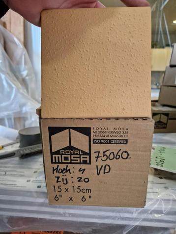 Mosa 75060 VD afschot tegels, 20 zij, 4 hoek  beschikbaar voor biedingen
