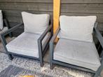 Loungestoelen, Tuin en Terras, Hocker, 2 zitplaatsen, Zo goed als nieuw, Loungeset