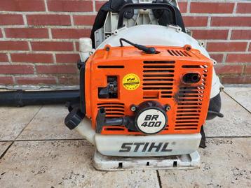 goed werkende Stihl Br400 ruggedragen bladblazer beschikbaar voor biedingen