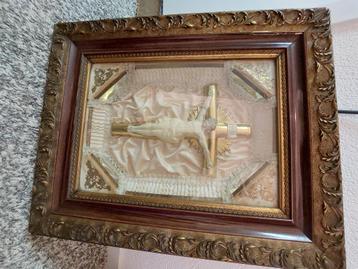 Antiek Jesus schilderij weet niet hoe oud is nog van opa beschikbaar voor biedingen