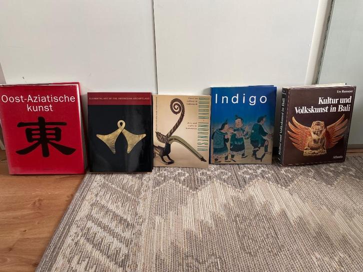 Verzameling Kunstboeken Azië Indonesië, Boeken, Kunst en Cultuur | Beeldend, Zo goed als nieuw, Overige onderwerpen, Ophalen