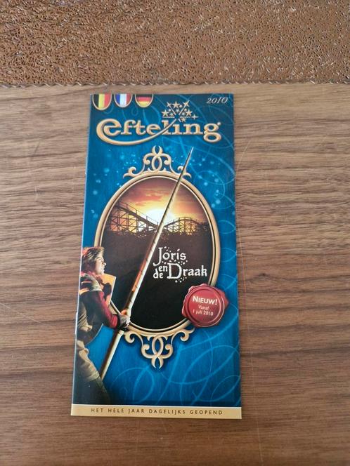 Efteling Joris en de Draak Folder 2010, Verzamelen, Efteling, Gebruikt, Overige typen, Ophalen of Verzenden