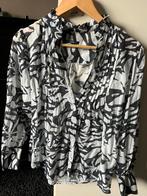 Blauw-wit blouse van Purdey - Maat 36, Blauw, Ophalen of Verzenden, Zo goed als nieuw, Purdey