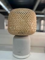 GEZOCHT: Ikea Symfonisk Lampenkap Bamboe - 605.460.12, Ophalen, Zo goed als nieuw, Overige kleuren, Rond