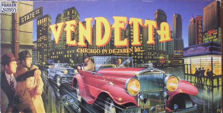 Vendetta, Hobby en Vrije tijd, Gezelschapsspellen | Bordspellen, Gebruikt, Een of twee spelers, Drie of vier spelers, Ophalen of Verzenden