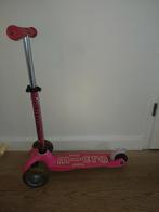 Micro mini step roze met led voorwielen, Fietsen en Brommers, Steps, Ophalen, Gebruikt, Gewone step