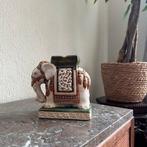 Vintage keramieken olifant asbak, Ophalen of Verzenden, Zo goed als nieuw, Dier
