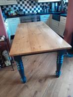 Robuuste eettafel 200x90cm, Verlengbaar naar 3 meter., Huis en Inrichting, Tafels | Eettafels, Ophalen, Gebruikt, 200 cm of meer