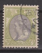 Nederland 69 gebruikt Wilhelmina 1899 ; Nederland 10% CW, Verzenden, T/m 1940, Gestempeld