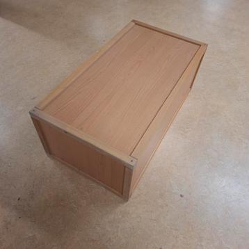 Houten Opbergdoos / Kist 2 stuks beschikbaar voor biedingen