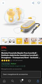 Nieuwe Medela Freestyle dubbele kolf met extra zakjes, Ophalen of Verzenden, Nieuw