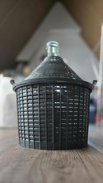 10 Liter Glazen Mandfles (Voor brouwen/wijnmaken) beschikbaar voor biedingen