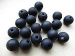 3096/ matte obsidian kralen, Ophalen of Verzenden, Nieuw, Kraal
