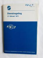 DE TWEE PROVINCIËN, ROTTERDAM, DIENSTREG.21 FEBR. 1971, Ophalen of Verzenden, Gebruikt, Bus of Metro, Boek of Tijdschrift