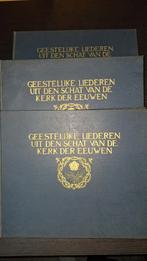 3-delige liedbundel geestelijke liederen, Ophalen of Verzenden, Gebruikt, Thema, Religie en Gospel