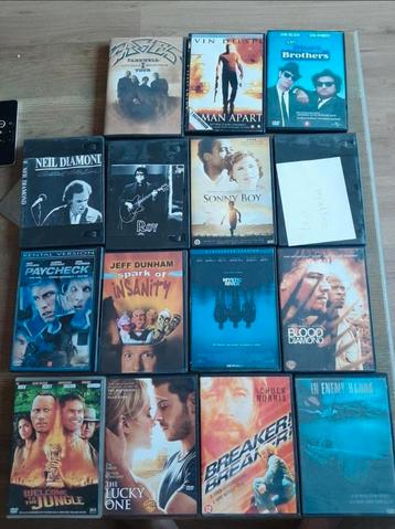 Gratis op te halen dvds.
 beschikbaar voor biedingen