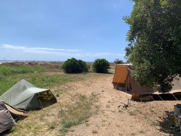 Esvo Lariks lichtgewicht dubbeldaks 2 persoons tentje me, Caravans en Kamperen, Tenten, tot en met 2, Gebruikt, Ophalen of Verzenden