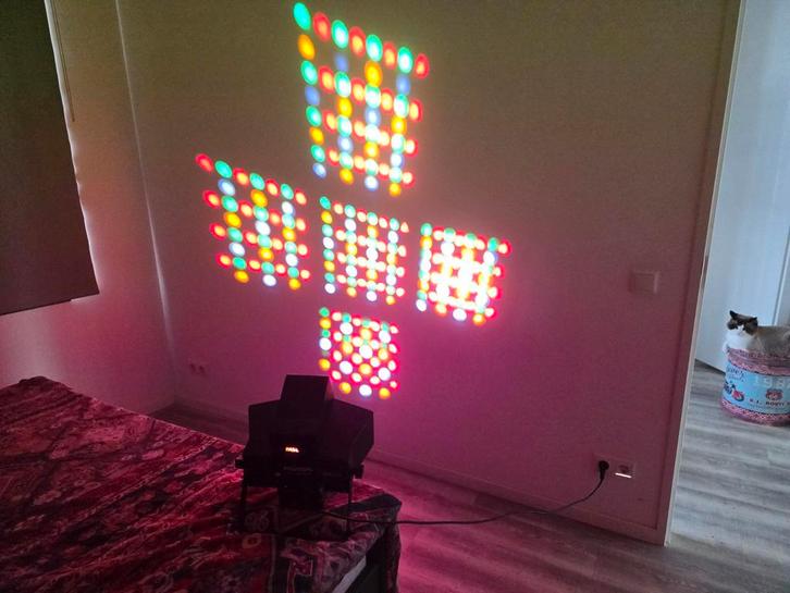 Ayra tdc cross prof .geruisloos Led shows, Muziek en Instrumenten, Licht en Laser, Nieuw, Licht, Geluidgestuurd, Ophalen of Verzenden