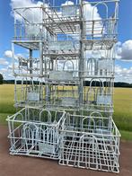 Brocante originele franse melkkratten wijnrek melkkrat, Ophalen