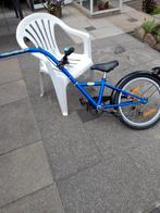 Eenwielige aanhangfiets kleur blauw, Ophalen of Verzenden, Gebruikt, Aanhangfiets
