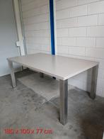 Vervoort Tafel - Modern Design,  5 stuks, Huis en Inrichting, Ophalen, 50 tot 100 cm, Zo goed als nieuw, Vijf personen of meer