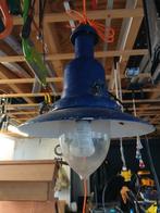 hanglamp oud, Huis en Inrichting, Lampen | Hanglampen, Ophalen, Gebruikt, 50 tot 75 cm, Glas