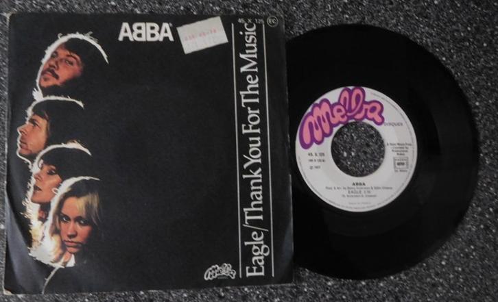 Abba - eagle & thank you for the music (FR) (vanaf € 2,00), Cd's en Dvd's, Vinyl Singles, Ophalen of Verzenden