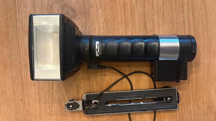 Metz 45 CT-1 Vintage Flitser, Audio, Tv en Foto, Fotografie | Flitsers, Gebruikt, Metz, Kantelbaar, Ophalen of Verzenden