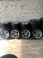 Originele Audi 18” Velgen + Continental banden, Ophalen, Banden en Velgen, 7741zt, Personenwagen