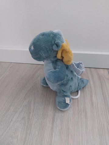 Knuffel muziekdoos noukie's draak dragon Victor L15 beschikbaar voor biedingen