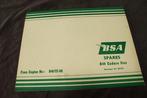 BSA B40 Enduro Star motorcycle parts list, Motoren, Ophalen of Verzenden, Overige merken