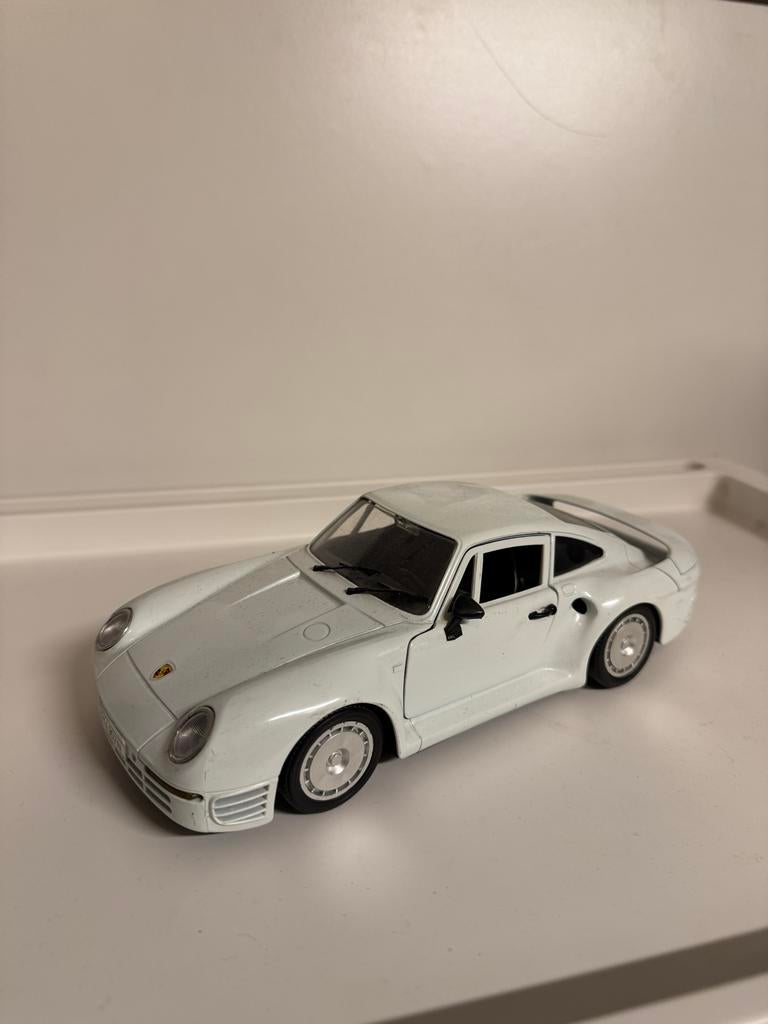 Polistil Porsche 959 Modelauto 1:18, Ophalen of Verzenden, Gebruikt, Auto