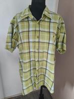 Hans heren overhemd geblokt lime green, Kleding | Heren, Ophalen of Verzenden, Zo goed als nieuw, Groen, Halswijdte 43/44 (XL)