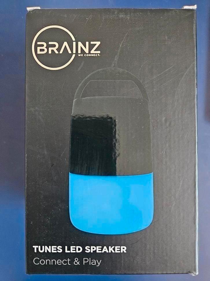 brainz tunes led - bluetooth speaker * nieuw in doos *, Audio, Tv en Foto, Luidsprekers, Nieuw, Overige typen, Minder dan 60 watt