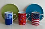Bont thee/koffie servies, Ophalen of Verzenden, Zo goed als nieuw, Overige stijlen, Porselein