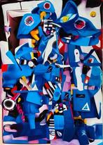 Artists Minting NFT’s - Abstract Collage 100x70cm, Ophalen of Verzenden