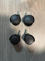 Zwenk meubel wieltjes 4x zwenkwielen, Doe-het-zelf en Verbouw, Zwenkwielen, Ophalen of Verzenden, Zo goed als nieuw