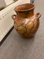 Surinaamse Aardewerk Vaas met Oren - Handwerk, Antiek en Kunst, Antiek | Keramiek en Aardewerk, Ophalen of Verzenden