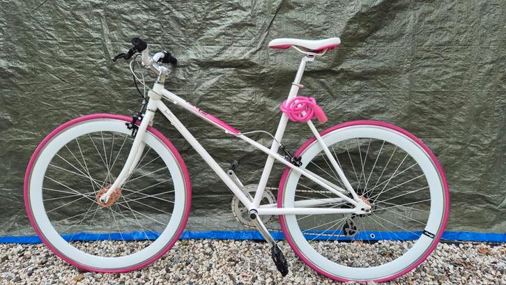 Cheetah damesfiets, Fietsen en Brommers, Fietsen | Dames | Damesfietsen, Gebruikt, Overige merken, Versnellingen, Ophalen