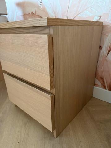 2 IKEA Malm Nachtkastjes - afbeelding 3