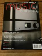 Music Emotion audio tijdschrift, Boeken, Ophalen of Verzenden, Zo goed als nieuw, Muziek, Film of Tv