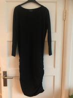 Olcay Gulsen zwart glitter lange jurk / feestjurk maat S, Zwart, Ophalen of Verzenden, Zo goed als nieuw, Knielengte