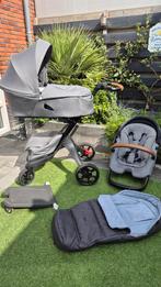 Stokke Xplory X Complete Set Kinderwagen, Kinderen en Baby's, Kinderwagens en Combinaties, Gebruikt, Verstelbare duwstang, Combiwagen