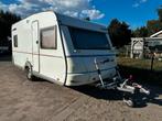 Nette Wilk 451 DeLuxe (bj.: 2001), Caravans en Kamperen, Caravans, Treinzit, 1000 - 1250 kg, Particulier, Hordeur