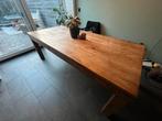 Eiken eettafel 100x220cm - Stoelen passen eronder!, Huis en Inrichting, Ophalen, Gebruikt, 100 tot 150 cm, Eikenhout