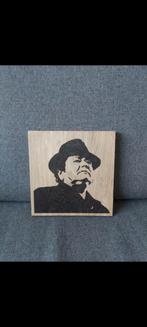 Andre hazes op hout gebrand, Huis en Inrichting, Ophalen of Verzenden, Nieuw