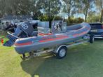 Joker 470 Coaster (2018) + Yamaha 60PK + Pega Trailer (2022), Watersport en Boten, Rubberboten, Gebruikt, Benzine, Minder dan 70 pk