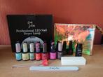 Complete Gellak Set Miss Jules & Pinkgellak, Sieraden, Tassen en Uiterlijk, Uiterlijk | Cosmetica en Make-up, Overige kleuren