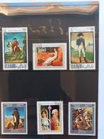 6 postzegels met Napoleon, Postzegels en Munten, Ophalen of Verzenden, Oost-Azië