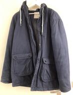 Winterjas donkerblauw H&M maat M, Kleding | Heren, Ophalen of Verzenden, H&M, Gedragen, Maat 48/50 (M)